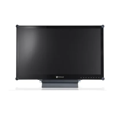 AG Neovo HX-2402, CCTV monitor, Freestanding, Black, 60.5 cm (23.8"), 1920 x 1080 pixels, LED