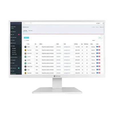 AG Neovo ME-3201, 80 cm (31.5"), 1920 x 1080 pixels, Full HD, 5 ms, White