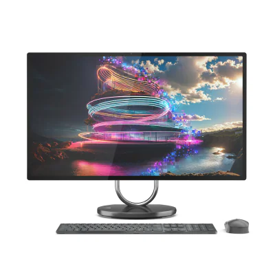 All-in-One Consumer Lenovo Yoga AIO 32ILL10 cu procesor Intel Core Ultra 7 256V pana la 4.8GHz, 31.5", UHD, 16GB, Intel Arc Graphics 140V, Windows 11 Home, Gray, 3 ani garantie