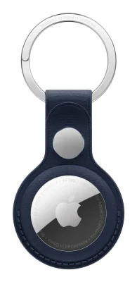 AirTag FineWoven Key Ring - Deep Blue
