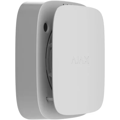 Ajax EN54 FireProtect (Heat/Sounder) WH - Detector de căldură wireless cu sirenă încorporată pentru Ajax EN54 Fire Hub, alb
