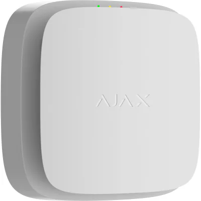 Ajax EN54 FireProtect (Smoke/Sounder) WH - Detector de fum wireless cu sirenă încorporată pentru Ajax EN54 Fire Hub, alb