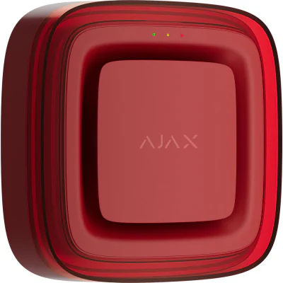 Ajax EN54 FireProtect (Sounder/VAD) RED - Sirenă wireless si VAD pentru Ajax EN54 Fire Hub, rosu