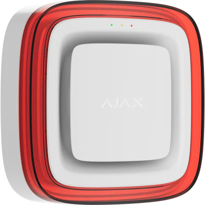 Ajax EN54 FireProtect (Sounder/VAD) WH - Sirenă wireless si VAD pentru Ajax EN54 Fire Hub, alb