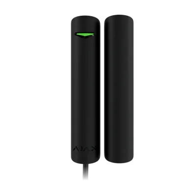 AJAX FIBRA DoorProtect G3 BL SUPERIOR - Magnet adresabil cu fir de gradul 3 cu doua elemente REED, conector pentru contact suplimentar si detector de vibratii si inclinare a accele
