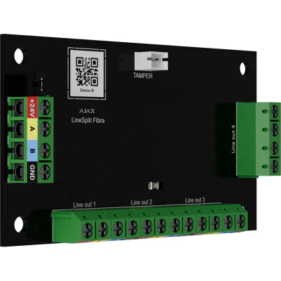 Ajax FIBRA LineSplit SUPERIOR - Splitter Ajax Fibra Line, 4 linii BUS