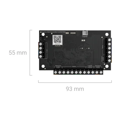 AJAX FIBRA MultiTransmitter IO (4x4) SUPERIOR - Modul cu fir cu 4 intrări si 4 iesiri. Conceput pentru integrarea dispozitivelor terte într-un sistem Ajax.
