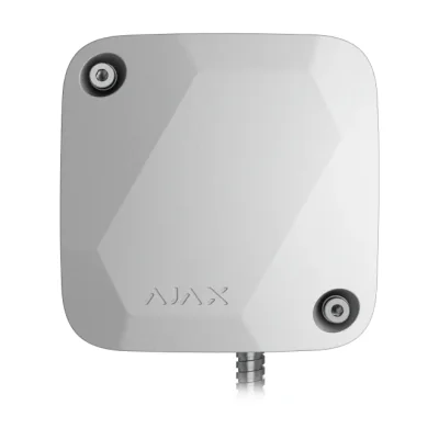 AJAX FIBRA SeismoProtect G3 WH SUPERIOR - Detector seismic cu fir si senzor suplimentar de soc destinat pentru interior. Culoare albă
