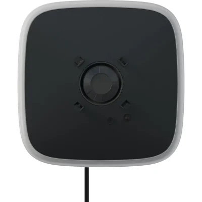 AJAX FIBRA StreetSiren DD BL SUPERIOR - Sirena cu fir cu încuietoare tip clip pentru o placa frontala de marcă. Proiectata pentru utilizare în exterior si interior, neagra