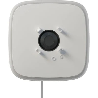AJAX FIBRA StreetSiren DD WH SUPERIOR - Sirena cu fir cu încuietoare tip clip pentru o placă frontală de marcă. Proiectată pentru utilizare în exterior si interior, alba