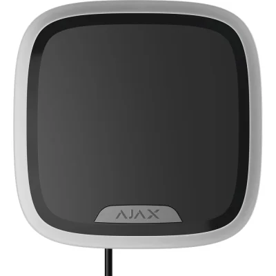 AJAX FIBRA StreetSiren Plus BL SUPERIOR - Sirenă cu fir cu protectie avansată împotriva sabotajului si o listă extinsă de certificate de conformitate. Pentru utilizare în exterior si
