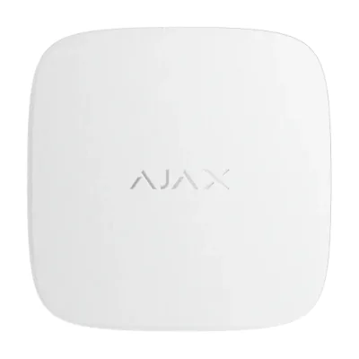Ajax FireProtect 2 RB (Heat/CO) WH - Detector wireless de CO, temperatura fixă si crestere brusca a temperaturii de a doua generatie cu baterie înlocuibilă si sirena piezo încor