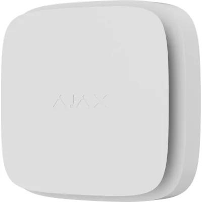 Ajax FireProtect 2 RB (Heat/Smoke) WH - Detector de fum wireless, cu detectare a temperaturii ridicate si cresterii bruste a temperaturii, cu difuzor incorporat de 85 dB la 1 metru