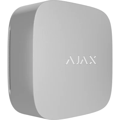 AJAX LifeQuality WH - Monitor wireless inteligent de calitate a aerului cu senzori de temperatura, umiditate si CO2 alb