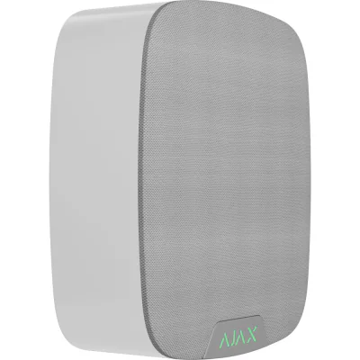 Ajax SpeakerPhone WH - SpeakerPhone Jeweller este un modul vocal conceput pentru verificarea rapidă a alarmelor audio prin apeluri vocale directe între o companie