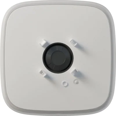AJAX StreetSiren DoubleDeck WH - Sirena de exterior wireless, spatiu pentru logo, volume reglabile de la 85 la 113 dB @ 1m cu notificare LED si protectie incorporata impotri
