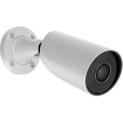 Ajax VIDEO BulletCam (8 Mp/2.8 mm) WH - Cameră video IP Bullet, rezolutie 8Mpx/20fps, obiectiv de 2.8mm, H.264 si H.265, Smart IR cu rază de actiune de 35 m, 12VDC/PoE, protectie I