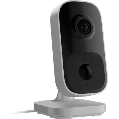 Ajax VIDEO IndoorCamera WH - Cameră WIFI indoor, 4MP senzor CMOS cu PIR si A.I integrat. Culoare albă