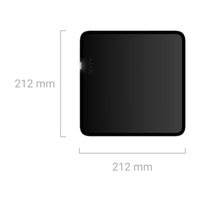 Ajax VIDEO NVR HAC (8ch) BL - NVR cu 8 canale, camere IP de până la 8Mpx Ajax, HDMI, Onvif sau RTSP, H.264/H.265. negru