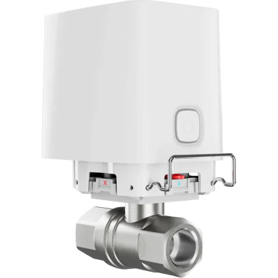 Ajax WaterStop (1/2) WH - Electrovalva wireless Wh; Supapă Bonomi 1/2"; Compatibil cu Hub Plus, Hub 2, Hub 2 Plus, Hub Hybrid, ReX, ReX 2; 4 pozitii de montare, compa
