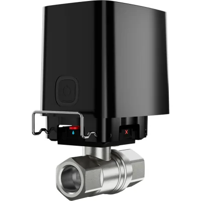 Ajax WaterStop (1) BL - Electrovalva wireless Bl; Supapă Bonomi 1"; Compatibil cu Hub Plus, Hub 2, Hub 2 Plus, Hub Hybrid, ReX, ReX 2; 4 pozitii de montare, compati