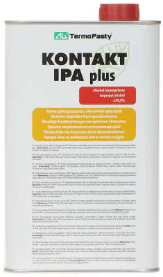 Alcool izopropilic AG TERMOPASTY KONTAKT-IPA-PLUS/1000, canistră metalică 1000 ml