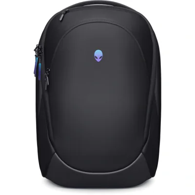 Alienware 18 Backpack - AW7825P Alienware design with 3D iridescent reflective Alienware logo