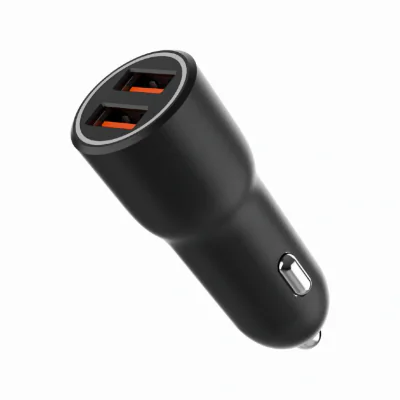 GEMBIRD 2-port USB car fast charger QC3.0 36W black