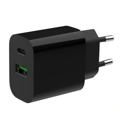 GEMBIRD 2-port 20W USB fast charger black
