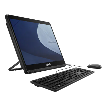All-in-One ASUS ExpertCenter E1, E1600WKAT-BMR296M / 90PT0391-M01KD0, ecran 15.6 inch FHD (1920x1080) 16:9 LCD TN 60Hz glossy touch screen, luminozitate 250 nits, contrast 500:1, unghi vizualizare 90/60 grade, timp raspuns 10/20ms, screen-to-body rat