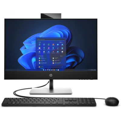 All-in-One Business HP ProOne 440 G9 cu procesor Intel Core i5 14500T pana la 4.8GHz, 24 inch, Full HD, IPS, 16 GB DDR5, Intel UHD 770, FreeDos, Black, 1 an garantie