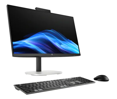 All-in-One Business HP ProStudio 4 G1i cu procesor Intel Core Ultra 5 225T pana la, 24 inch, FHD, IPS, 32GB DDR5, Intel Graphics, Windows 11 Pro, Black, 3 ani garantie