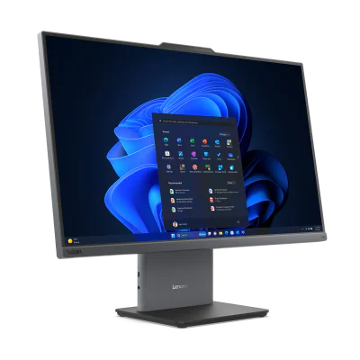 All-in-One Business Lenovo ThinkCentre neo 50a 24 Gen 6 cu procesor Intel Core Ultra 7 256V pana la 4.8 GHz, 24 inch, FHD, 16 GB, Intel Arc 140T, FreeDos, Luna Grey, 3 ani Garantie