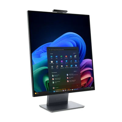 All-in-One Business Lenovo ThinkCentre X AIO cu procesor Intel Core Ultra 7 368H pana la 5 GHz, 27 inch, QHD, 32 GB, Intel Arc 140T, Windows 11 Pro, Luna Grey, 3 ani Garantie