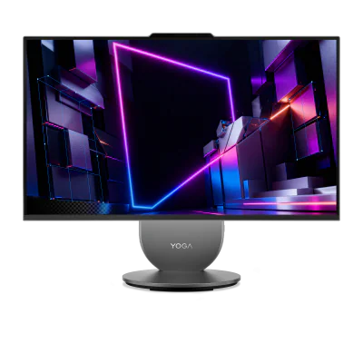 All-in-One Consumer Lenovo Yoga AIO 27IPH11 cu procesor Intel Core Ultra 5 325 pana la 4.5 GHz, 27 inch, QHD, 16 GB, Intel Graphics, FreeDos, Grey, 3 ani Garantie