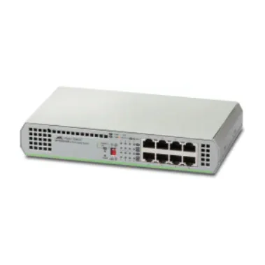 Allied Telesis AT-GS910/8-50, Unmanaged, Gigabit Ethernet (10/100/1000)