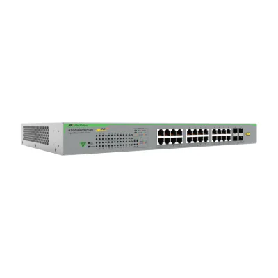 Allied Telesis AT-GS950/28PSV2-50, Unmanaged, Gigabit Ethernet (10/100/1000), Power over Ethernet (PoE), Rack mounting