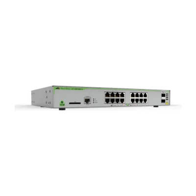 Allied Telesis AT-GS970M/18-50, Managed, L3, Gigabit Ethernet (10/100/1000), Rack mounting, 1U