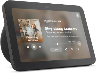 Amazon Echo Show 8 (3rd Gen, 2024 release) - Charcoal