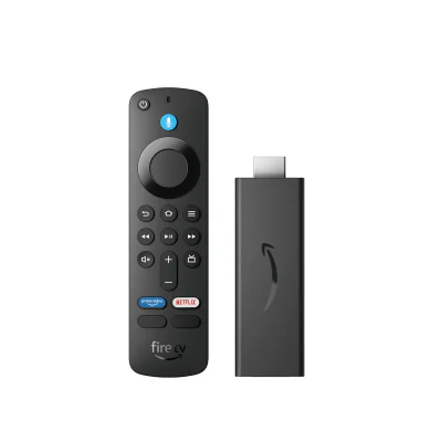Amazon Fire TV Stick HD, free and live TV, Alexa Voice Remote, smart home controls, HD streaming (2024) - Black