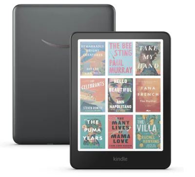 Amazon Kindle Colorsoft Signature Edition (32GB) – With color display, wireless charging,and long battery life - 2024 - Metallic Black