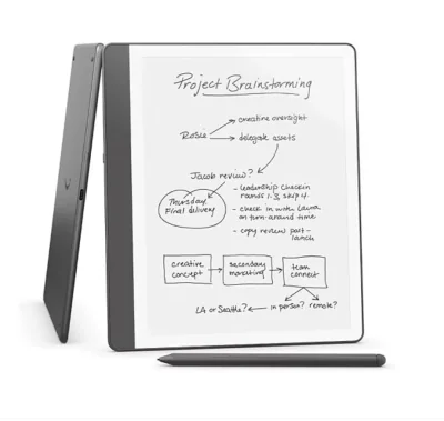 Amazon Kindle Scribe 10.2" 64GB Tablet Grey with Premium Pen