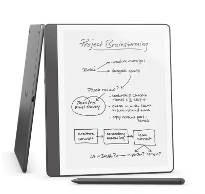 Amazon Kindle Scribe 32GB with Premium Pen (2024) - Tungsten Grey