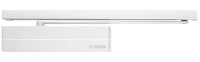 Amortizor hidraulic Assa Abloy DC500 120000, mecanism CAM, forta reglabila clasa EN1-4, usa maxim 80Kg pentru latime 1100mm, pentru brat glisant. NU include brat.