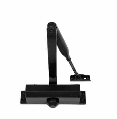 AMORTIZOR HIDRAULIC DE USA ISEO NEGRU 37L100005; Forță de inchidere: EN 2/3/4 selectabila pentru usi cu latimea de până la 1.100 mm (forta fixa EN 3 în configurație cu brațe paralele pentru uși cu lățimea de până la 950 mm); Dimensiune selectabila pr