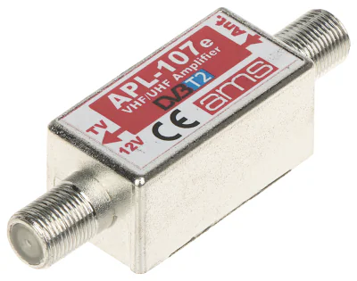 Amplificator de antenă AMS APL-107E, 174-694 MHz