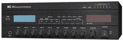 Amplificator Mixer 5 Zone cu MP3 + Tuner FM/AM TI-60MT
