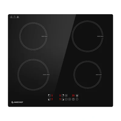 AMZCHEF CE-T-74IB4xyzf-CS Plită cu inducție cu 4 zone