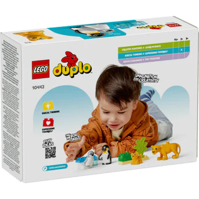 ANIMALE SALBATICE: PINGUINI SI LEI, LEGO 10442