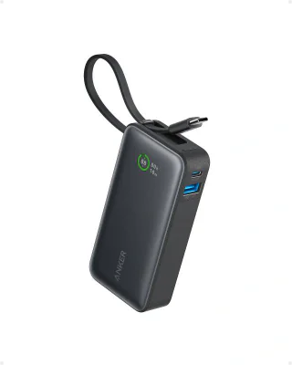 Anker Acumulator extern Nano 10000 mAh 30W cablu USB-C negru